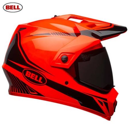 Bell BELL MX-9 ADV MIPS Torch cross/enduro buksisak flu narancs