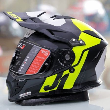 JUST1 JUST1 J34 PRO TOUR enduro buksisak fluo citrom 2024