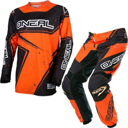 O’Neal O’NEAL Gyerek Element Racewear fekete/narancs II. cross szett