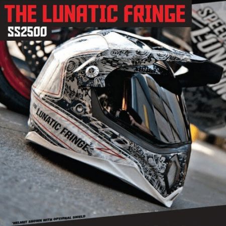 Speed & Strength SPEED & STRENGTH USA Lunatic Fringe cross/enduro buksisak fekete/fehr