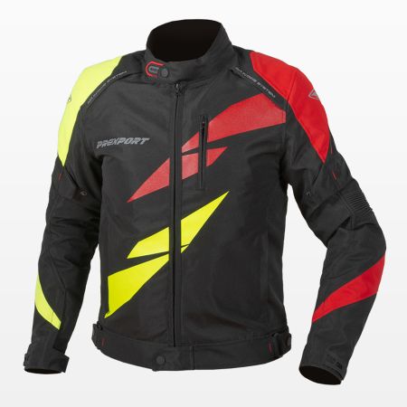 Prexport PREXPORT Viper cordura dzseki fekete/piros/flu citrom 2024