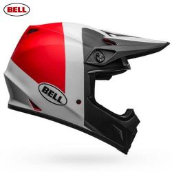  Bell BELL MX-9 MIPS Presence cross buksisak fekete/fehr/piros