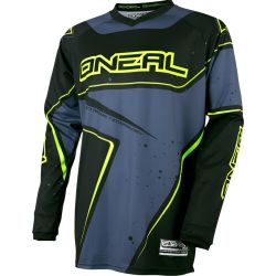  O'Neal O'NEAL Element Racewear fekete/flu citrom cross mez