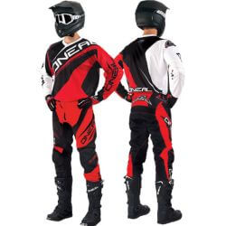  O'Neal O'NEAL Gyerek Element Racewear fekete/piros cross szett